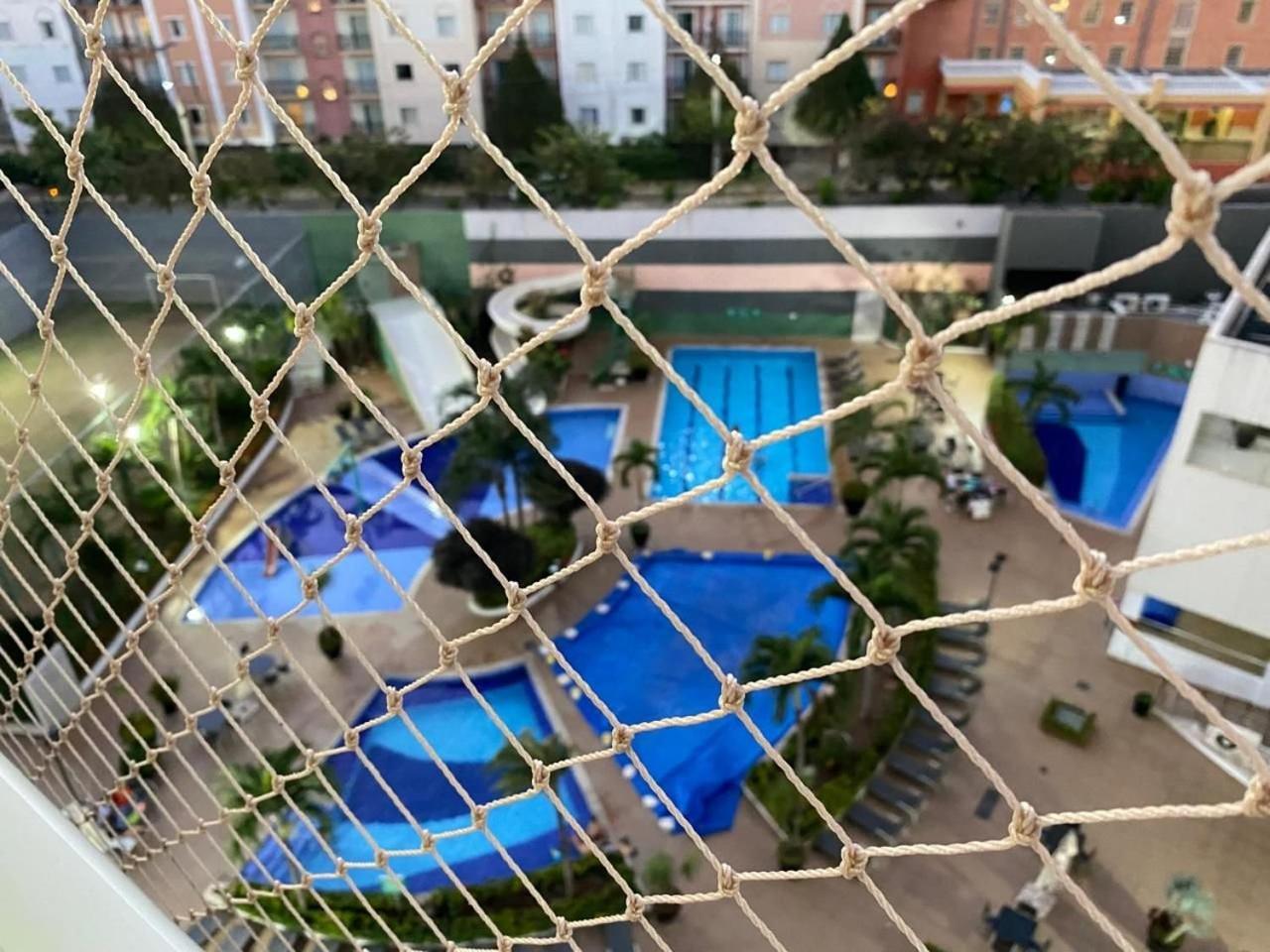 Apto Com 3 Suites, Linda Vista E Otima Area De Lazer - Ate 10 Pessoas Rio Quente Exterior foto